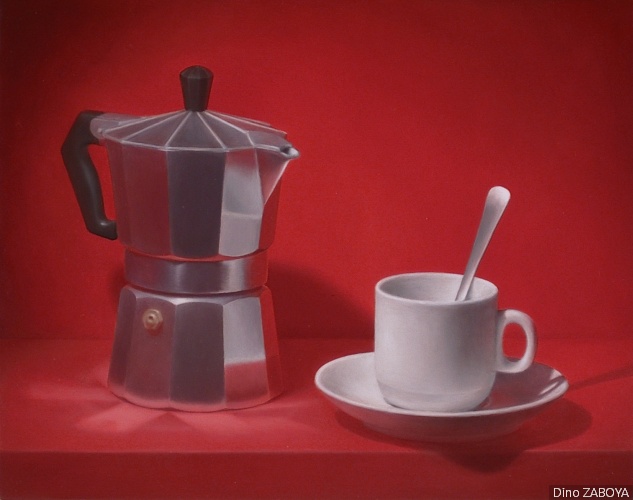 Tableau Cafetire et tasse